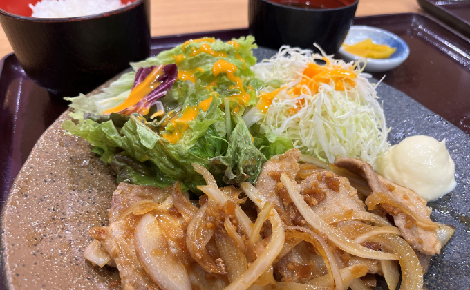 Ginger Pork Set Meal