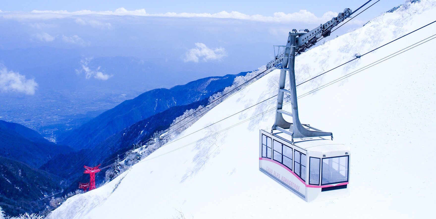 Snowshoe Experience and Komagatake Ropeway in the Central Alps 