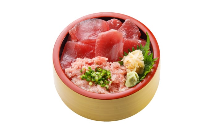 まぐろ2色丼