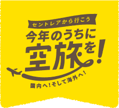 第2弾セントレアから今から行こう　今年のうちに空旅を！　国内へ！そして海外へ