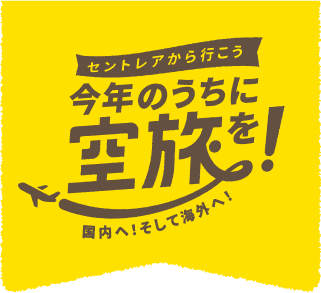第2弾セントレアから今から行こう　今年のうちに空旅を！　国内へ！そして海外へ