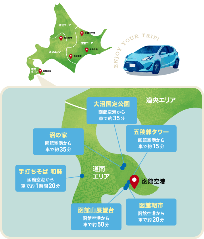 ドライブスポット図