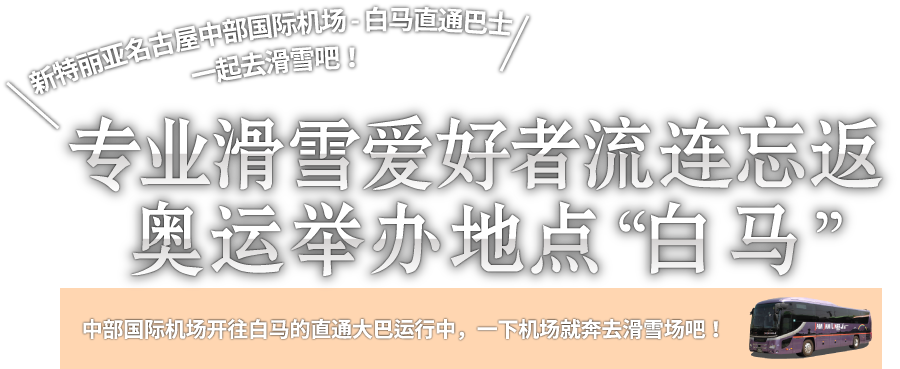 专业滑雪爱好者流连忘返奥运举办地点“白马”